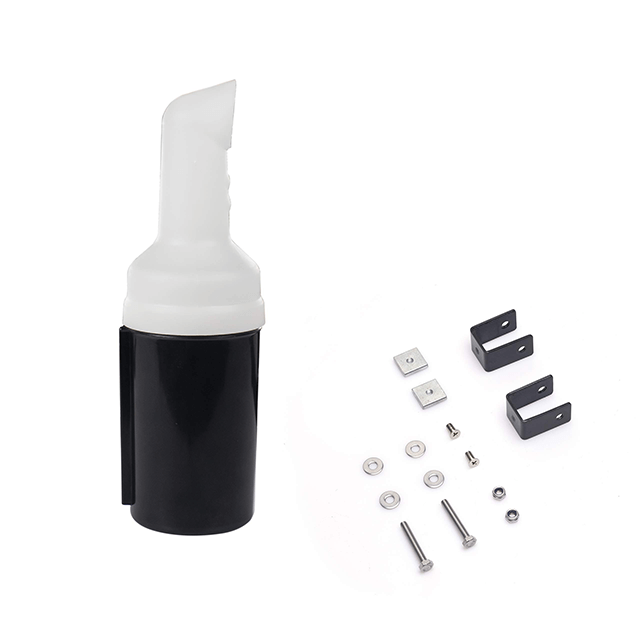 NOKINS Golf Cart No-Drilling Sand Bottle for EZGO Club Car Yamaha, Divot Filler Sand Bottle Assembly with Rattle Proof Holder for Golf Carts(Set of 1)