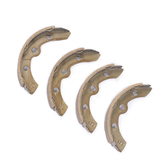 On Sale:NOKINS Brake Shoes for Club Car Precedent and DS 1995-up,Golf Cart Replacement Brake Shoes OEM 1018232-01 (2 Short Points and 2 Long Points)