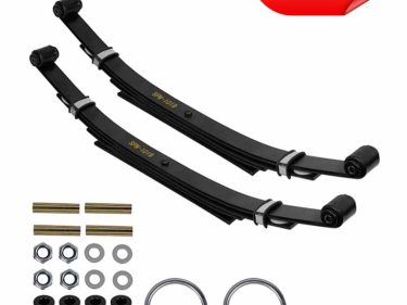 4-Leaf Rear Leaf Spring for Club Car DS 1982-Up Heavy Duty Gas & Electric Golf Cart Nokins Dual Action Set with Bushing Kit , 2-Pack  Free Shipping