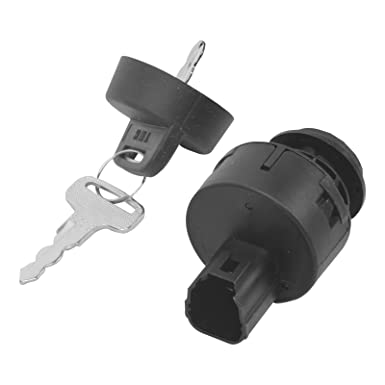 NOKINS Ignition Switch for Yamaha G14 Gas and Electric Golf Cart Key Switch with Harness (4-pin) with 2 Keys