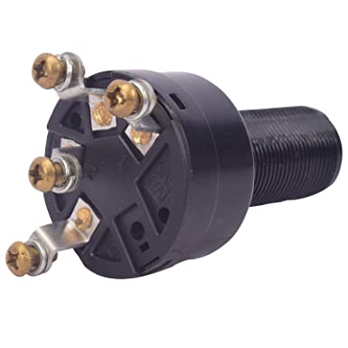 NOKINS Ignition Switch for Club car DS 1984 up Gas Golf cart Key Switch with 2 Keys with Wiring Harness