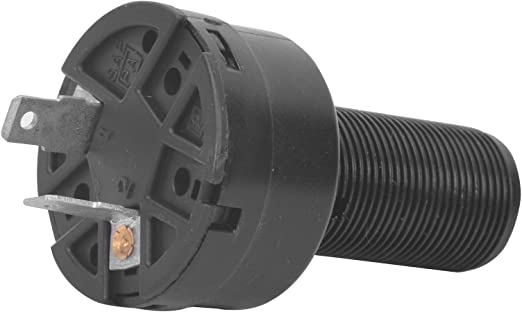 NOKINS Ignition Switch for Club Car Precedent Key Switch Electric 2004+ Golf Cart 2 Terminal OEM #102508601