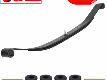 1-Leaf Front Leaf Spring for Club Car Precedent 2004-2008/DS 1981-Up Heavy Duty Gas & Electric Golf Cart Nokins Set with Bushing Kit Free Shipping, OEM# 1012030 1012322 1013867 1015108