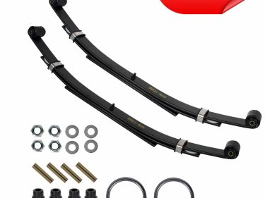 3-Leaf Rear Leaf Spring for Club Car DS Heavy Duty Dual Action Set Golf Cart with Bushing Kit, 2-Pack  Free Shipping