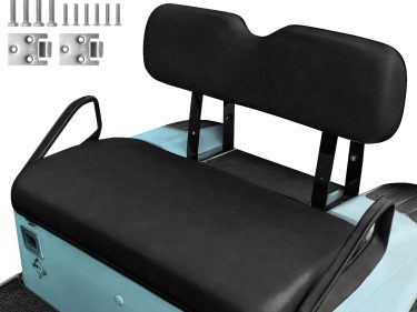 NOKINS Front Seat Cushion Fit EZGO TXT 1994-2013 Golf Cart Accessories Including Replacement Seat Bottom Cushion and Seat Back Cushion