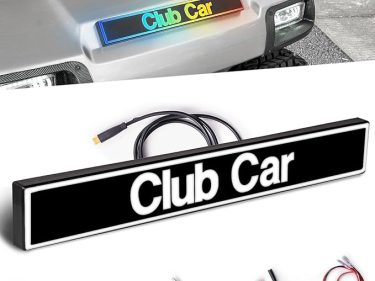 NOKINS Front Name Plate for Club Car DS Golf Cart