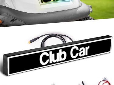 NOKINS Front Name Plate for Club Car Precedent Golf Cart